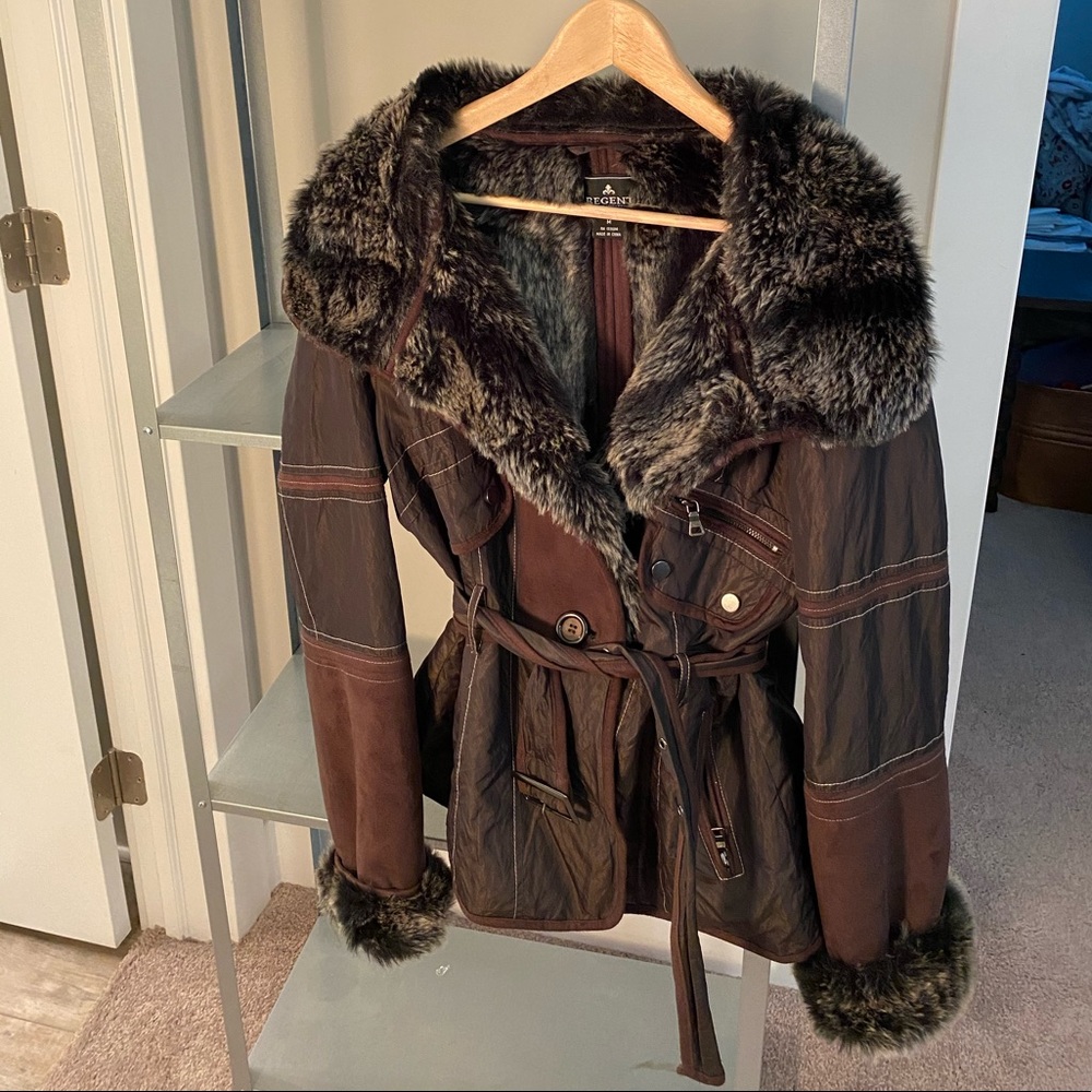 Ladies Belted Fashion Jacket